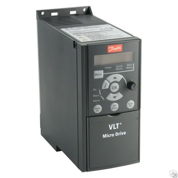 Частотный преобразователь Danfoss VLT Micro Drive FC-51 0,18кВт 220В