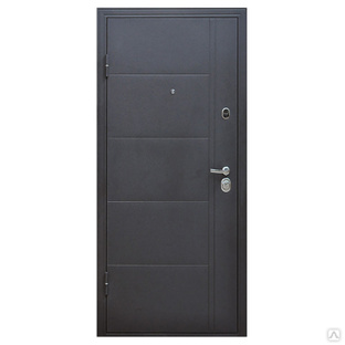 Дверь металлическая ТРОЯ серебро/Темный кипарис Царга 960х2050 ПРАВАЯ толщина дверн.полотна 100 мм*1 