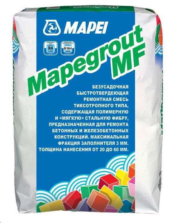Смесь защита бетона Mapegrout MF