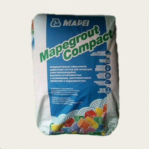 Смесь защита бетона Mapegrout Compact