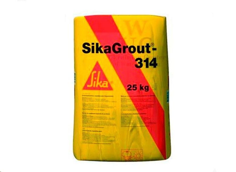Смесь защита бетона SikaGrout-311 / -314 / -318