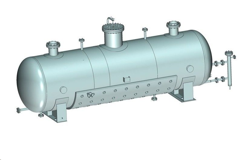 Резервуар стальной гоизонтальный цилиндрический для хранения нефтепродуктов