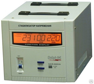 Стабилизатор электромеханического типа однофазный SAVR-3000VА 2700 Вт 