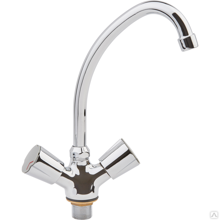 Смеситель для кухни Елочка, цена в Иркутске от компании ТЕПЛОПРИБОР