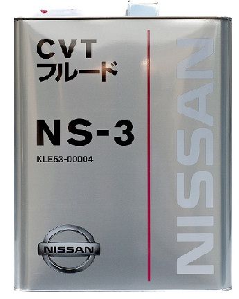 Жидкость для вариаторов NISSAN CVT FLUID NS-3 4л