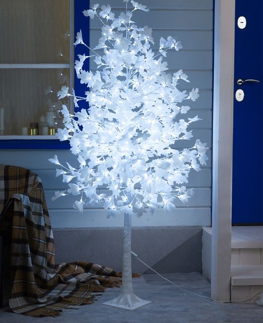 Дерево светодиодное "Клён белый", 1,8 м, 350 LED, 220 В