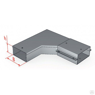 Короб угловой су 100х50