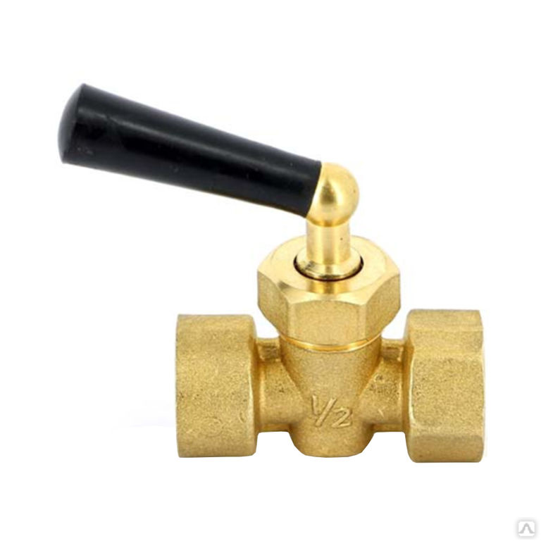 Трехходовой запорный кран манометра 1/2\"ВР Afriso купить за 36.44 бел ...