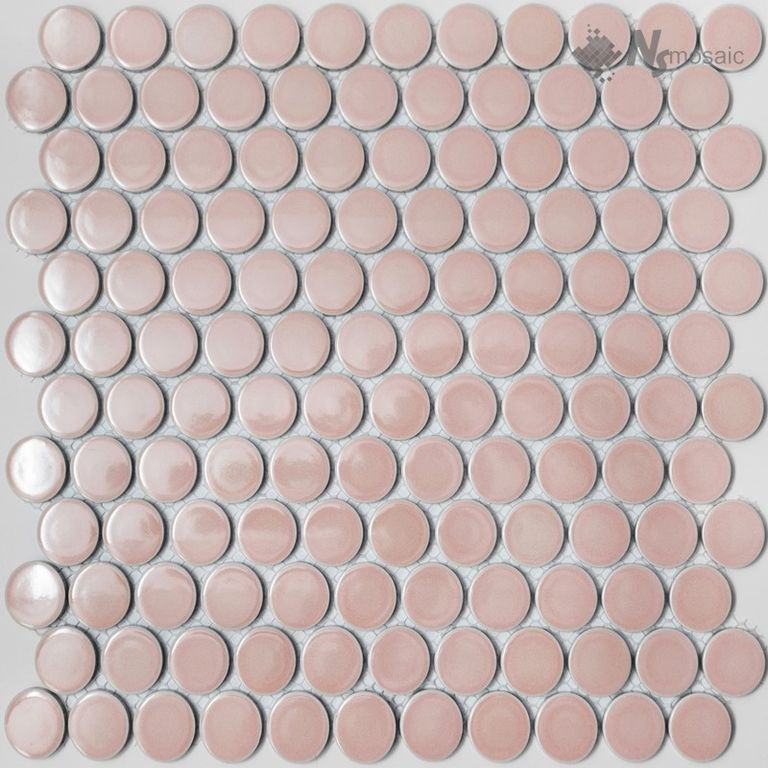 Мозаика керамическая R-324 NSmosaic розовая