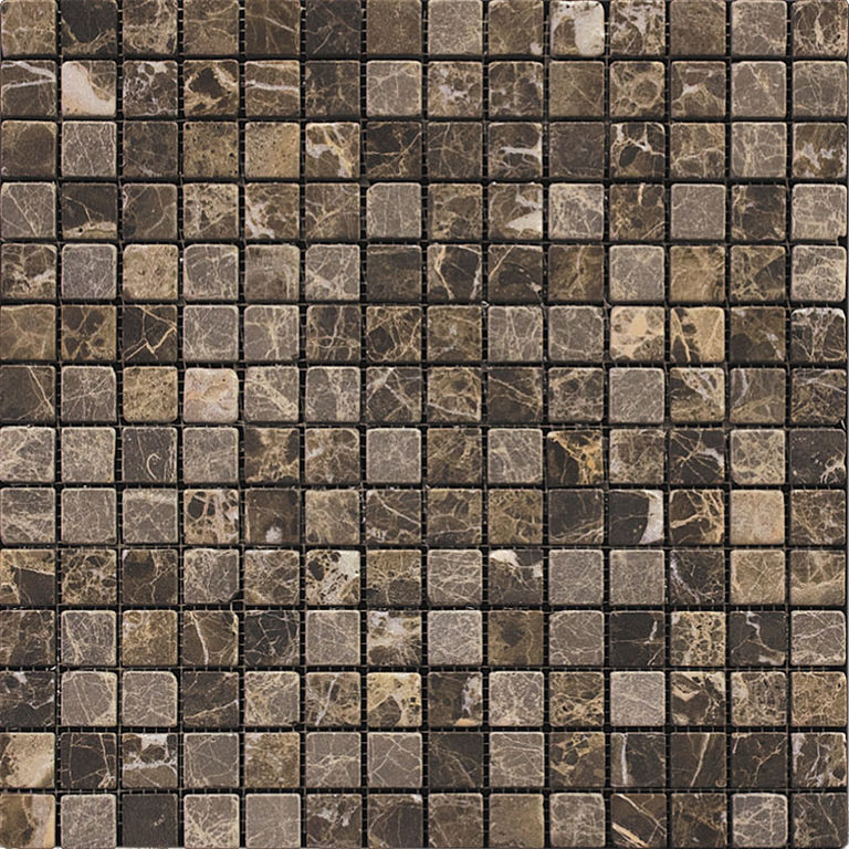 Мозаика 7M022-20T Emperador Dark Мрамор коричневый матовая Natural