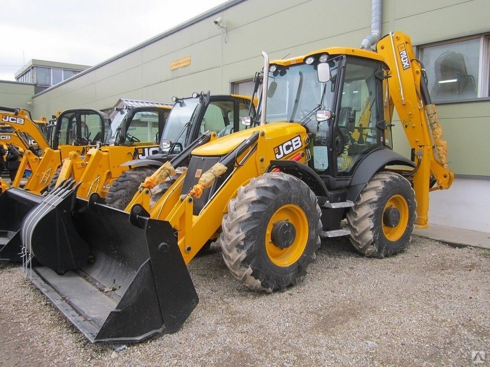 Экскаватор погрузчик jcb 3cx картинки