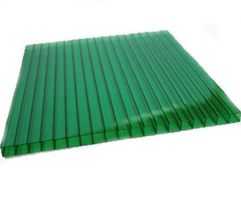 Сотовый поликарбонат 10 мм Зелёный