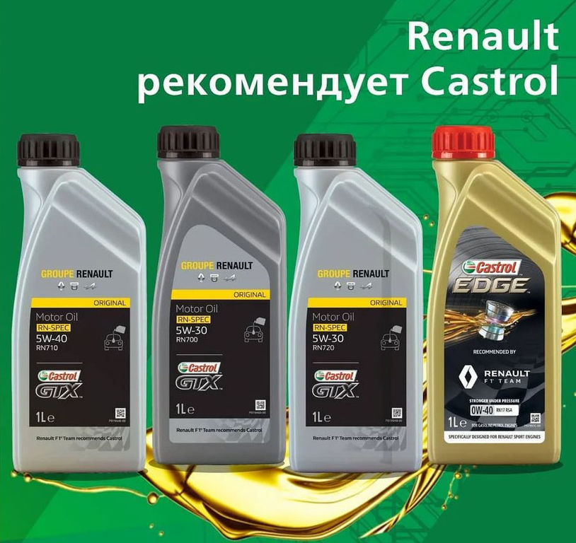 Renault castrol. Масло groupe Renault Castrol. Renault RN-spec 720 5w-30. Castrol 5w30 rn720. Castrol для Рено.