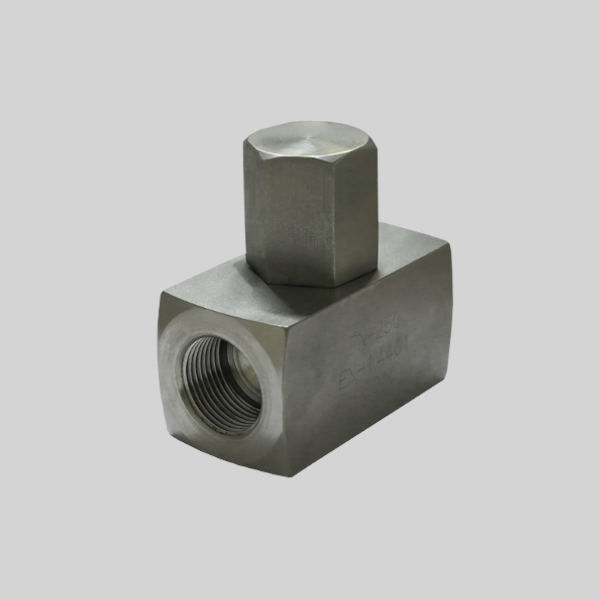 Клапан обратный плунжерный муфтовый стальной VYC179-02 Ду 20
