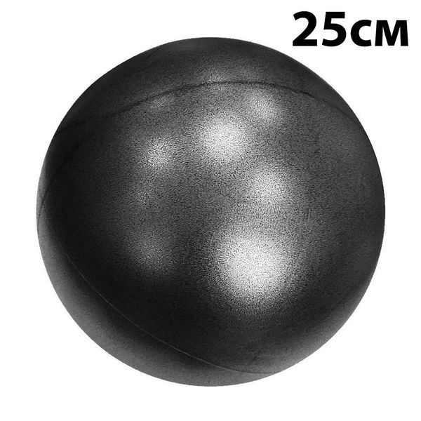 Мяч для пилатеса 25 см (черный) (E29315) PLB25-8 ST