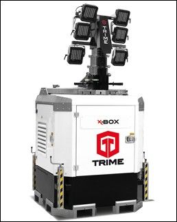 Передвижная мачта освещения TRIME X-Box 6x160W 48V LED - 9M светодиодная