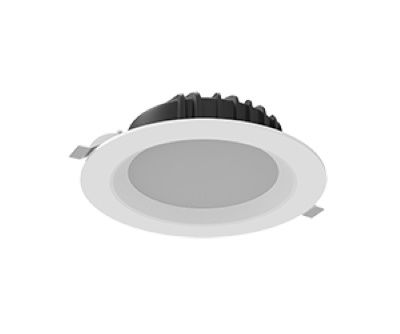 Светильник светодиодный встраиваемый ВАРТОН DL-01 Downlight круглый Ø190, 16W 3000K IP54 белый для офисного освещения