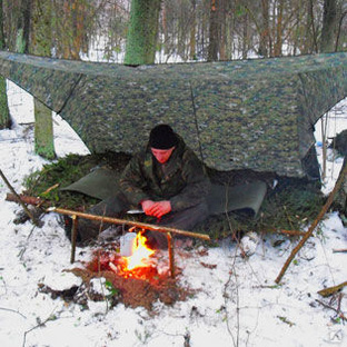 Тент туристический костровой 7х9 с москитной сеткой купить в Екатеринбурге от производителя