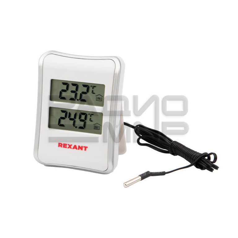 Комнатно-уличный термометр S521C "Rexant" 1