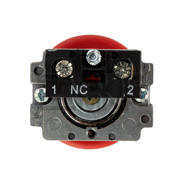 Выключатель-кнопка "Грибок NC" XB2-BS 10A D=22мм (красный) 2
