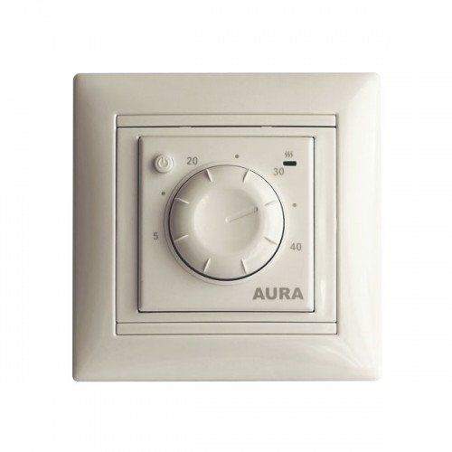 Aura LTC 030 кремовый терморегулятор для теплого пола