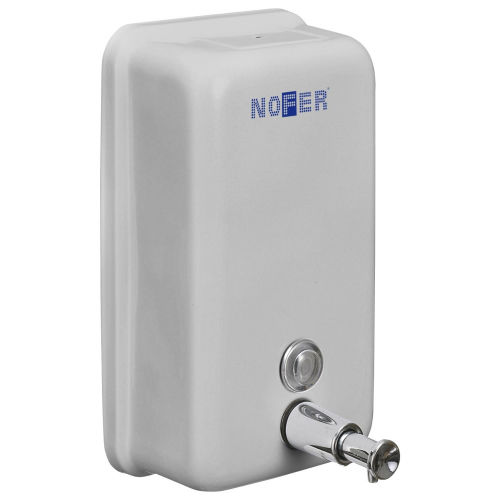Nofer INOX белый прямоугольный 1200 мл (03001.W) дозатор жидкого мыла