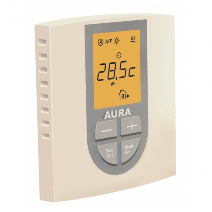 Aura VTC 770 кремовый терморегулятор для теплого пола