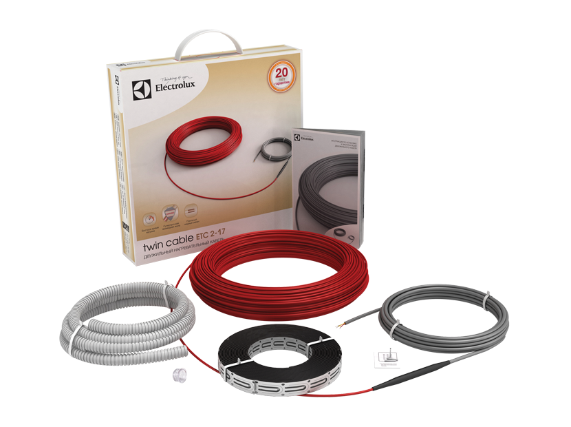 Electrolux ETC 2-17-500 нагревательный кабель