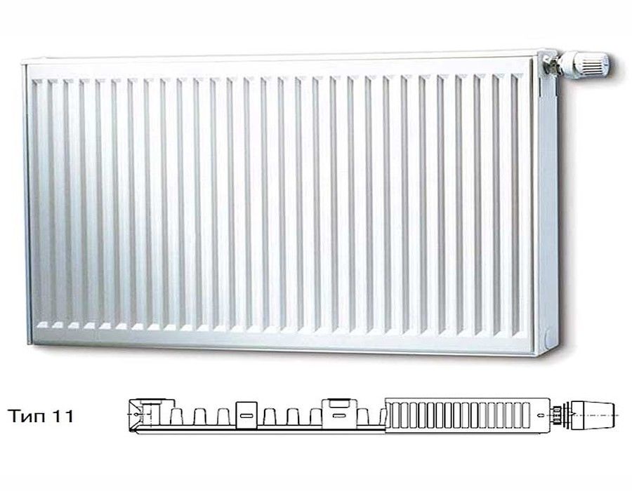 Buderus Радиатор K-Profil 11/500/1200 (24) (A) стальной панельный радиатор Тип 11