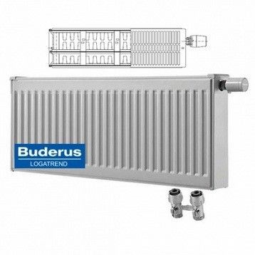Buderus Радиатор VK-Profil 33/400/900, re (18) (C) стальной панельный радиатор Тип 33
