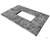 Комплект плит мощения «Кирпичик» (1850x1200x50) из бетона #2