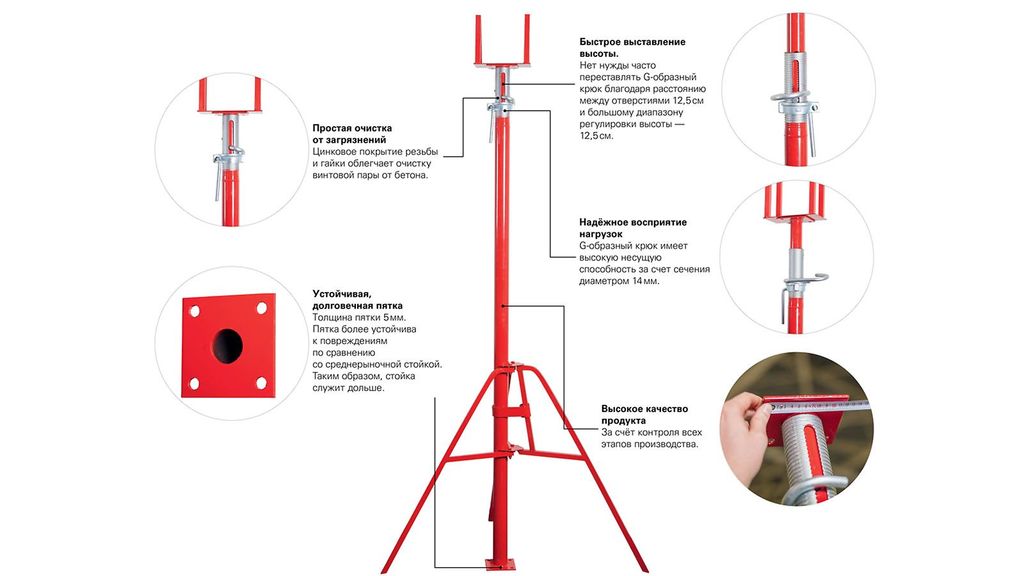 Телескопическая стойка картинка