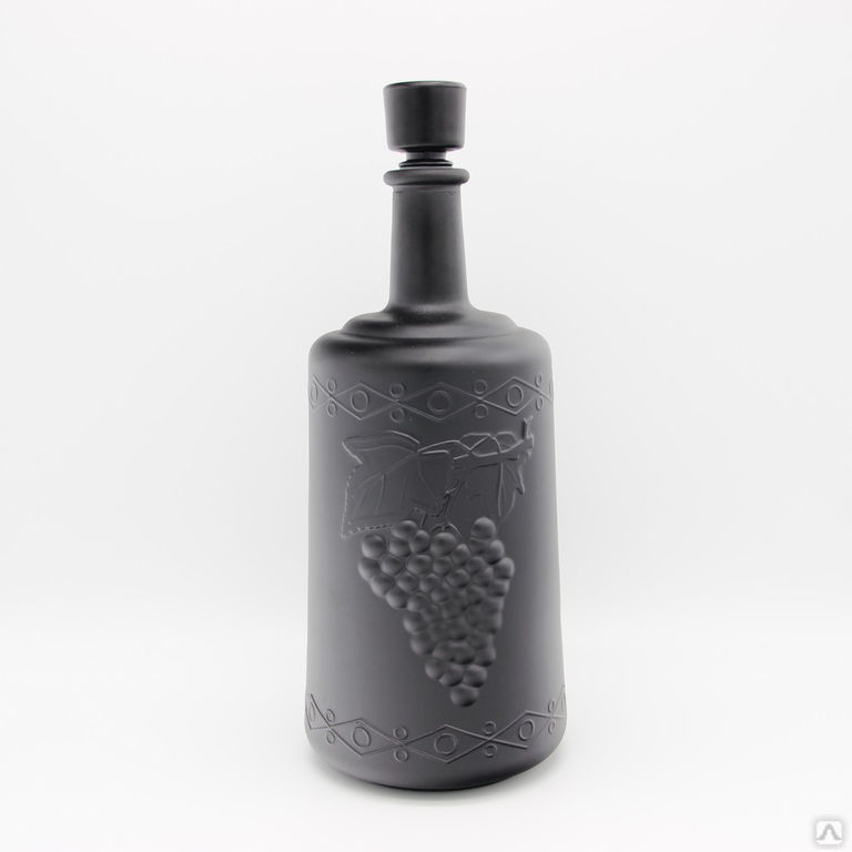 Бутылка "Ностальгия" 3 литра чёрная