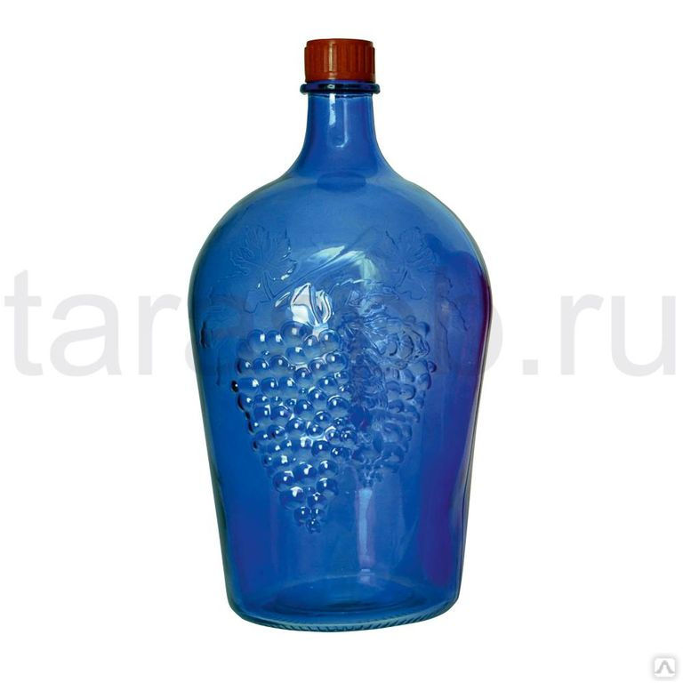 Бутылка 4,5 литра "Ровоам" синяя