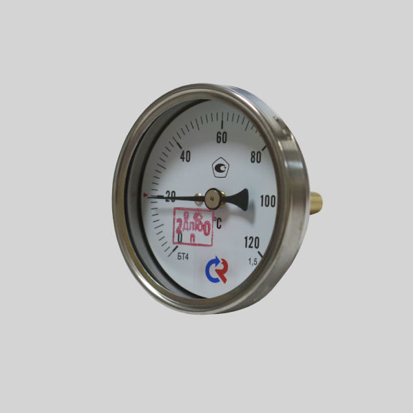 Термометр биметаллический БТ-41.211(-40-60С)G1/2.200.1,5