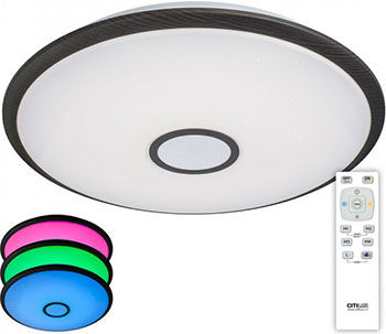 Умный светильник Citilux CL703A105G Старлайт Венге Смарт RGB с голосовым управлением