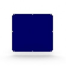 Металлокассета фасадная 585х585 мм, толщина 0,7 мм, темно-синяя