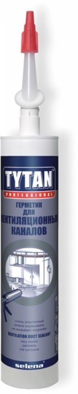 Герметик Tytan Professional Акриловый для Вентиляционных каналов серый 280 мл 84804 12шт