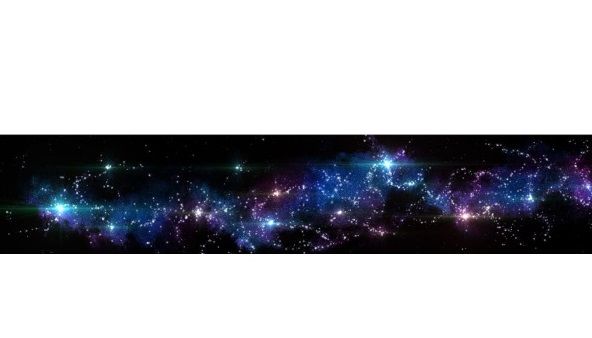 Панель АБС Фотопечать "Галактика" (фартук) (3,0*0,6м) *1