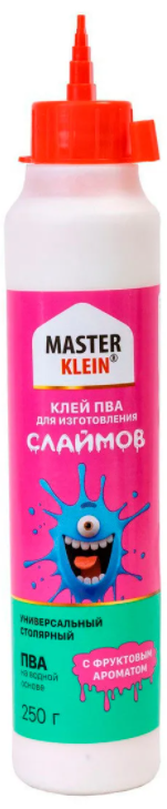 Клей ПВА СЛАЙМ Универсальный "Master Klein" 450 гр. (16шт/кор) 1810