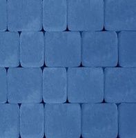 Тротуарная плитка Классико h - 30 мм цвет синий 1