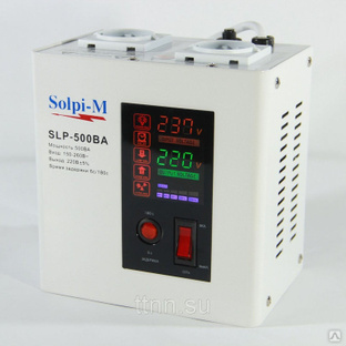 Цифровой стабилизатор напряжения Solpi-M SLP-500BA для газовых котлов #1