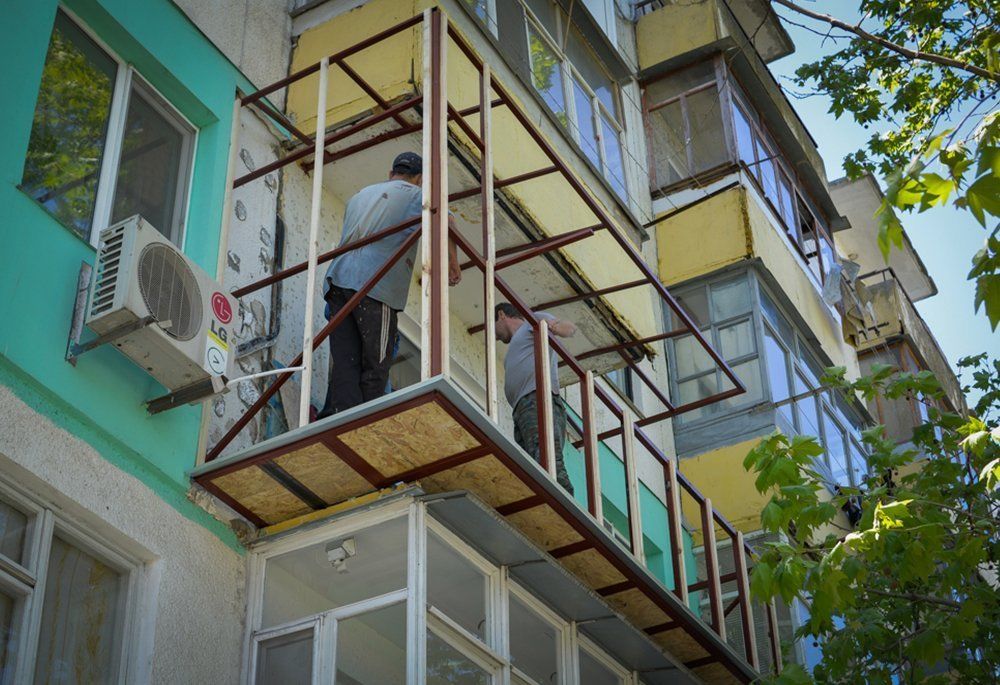 Расширение балконов и лоджий