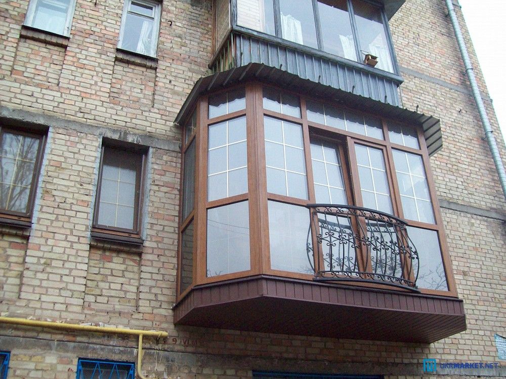 Расширение балкона и лоджии