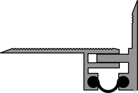 Деформационный шов ДШ-AН −50/0 угловой