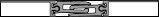 Деформационный шов на ширину шва 30-35 мм под плитку и керамогранит для полов внутри помещений ДШ-ДСМ-35/ 0