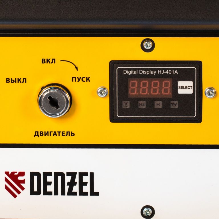 Генератор бензиновый PS 80 E-3, 6.6 кВт, 400 В, 25 л, электростартер Denzel 9