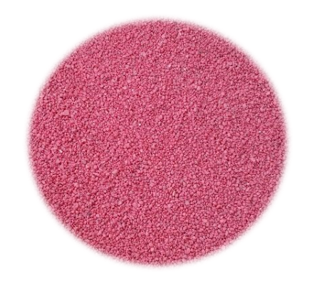Цветной кварцевый песок 1 кг (розовый, фр 0.3-0.7)