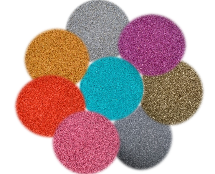 Набор цветного кварцевого песка №20 (20 цветов по 1 кг)