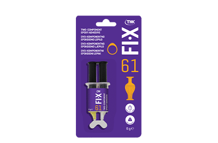 Клей двухкомпонентный эпоксидный FI-X 61 6 г